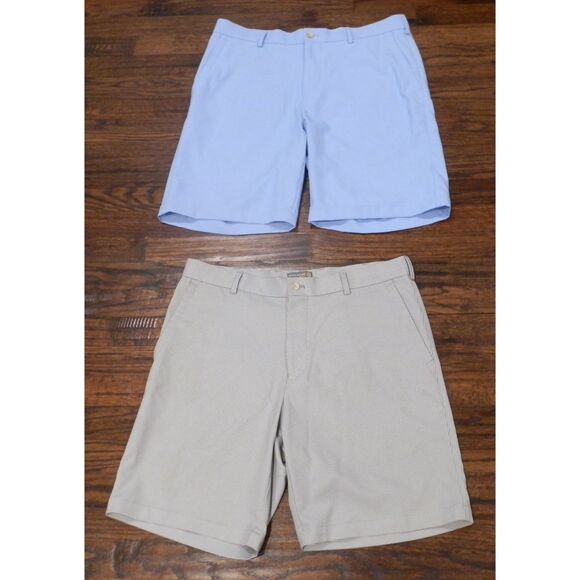 Peter Millar Wicking Shorts Men's Size 34 Lot of 2 - Picture 1 of 3